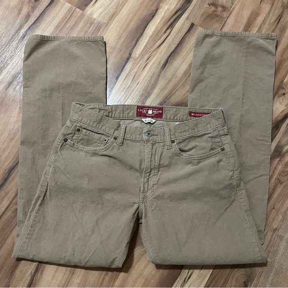 Lucky Brand Other - Lucky Brand 361 Vintage Straight Corduroy Pants Sz 32x32